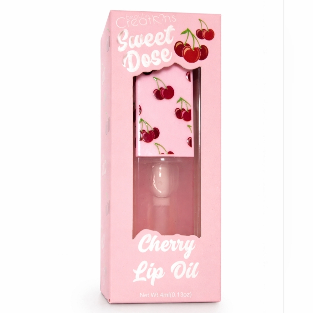 Beauty Creations Sweet Dose Cherry Lip Oil – 4ml – New in Box